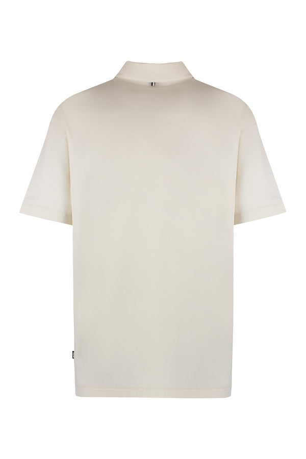 Blend cotton polo shirt-1